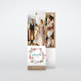 Kraft und Blumen Vintage