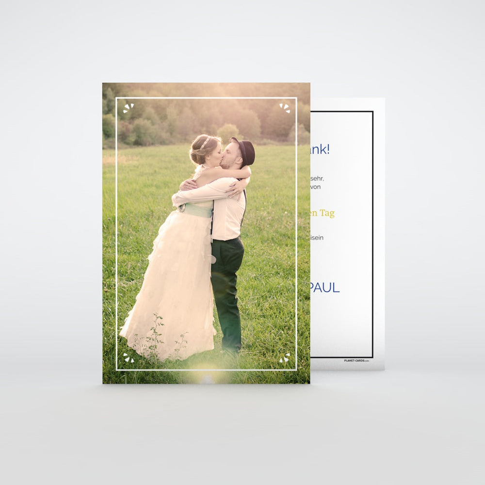 Typografische Hochzeit