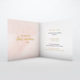 Rosa Aquarell-Glitter