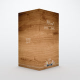 Holz und Blumen