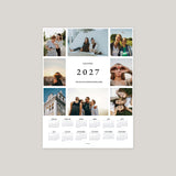 Fotokalender-Poster – Ein neues Jahr zusammen