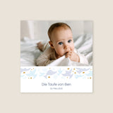 Pflanzenkrone und Tauben Jungen